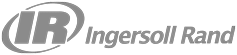 The image shows the Ingersoll Rand logo with the initials IR inside an oval shape, followed by Ingersoll Rand in gray text on a light background.